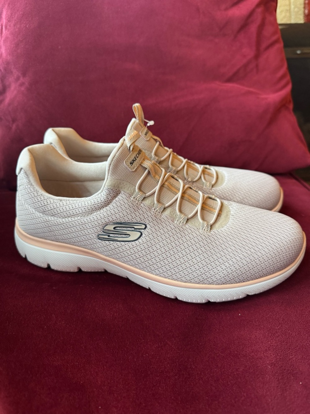 Skechers Summits Slip-On Sneakers in Summer Blush Size 10M New Without Box - Picture 6 of 13